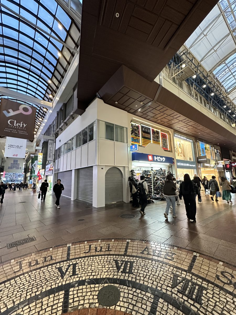 神戸・三宮センター街、AENA閉店後の様子をレポート