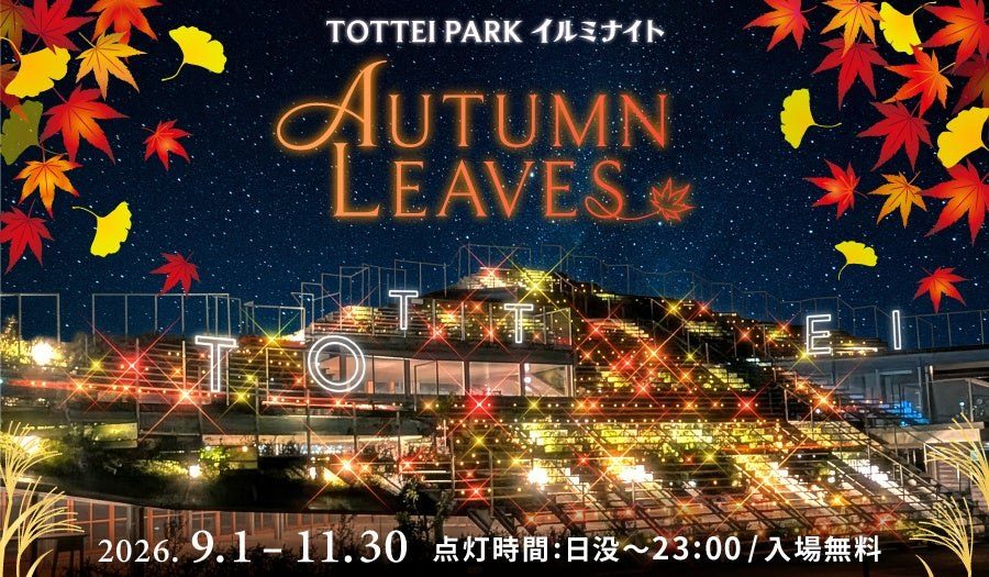 神戸・新港町のTOTTEI PARKで秋のイルミネーション！紅葉カラーの光と花火の競演を楽しもう